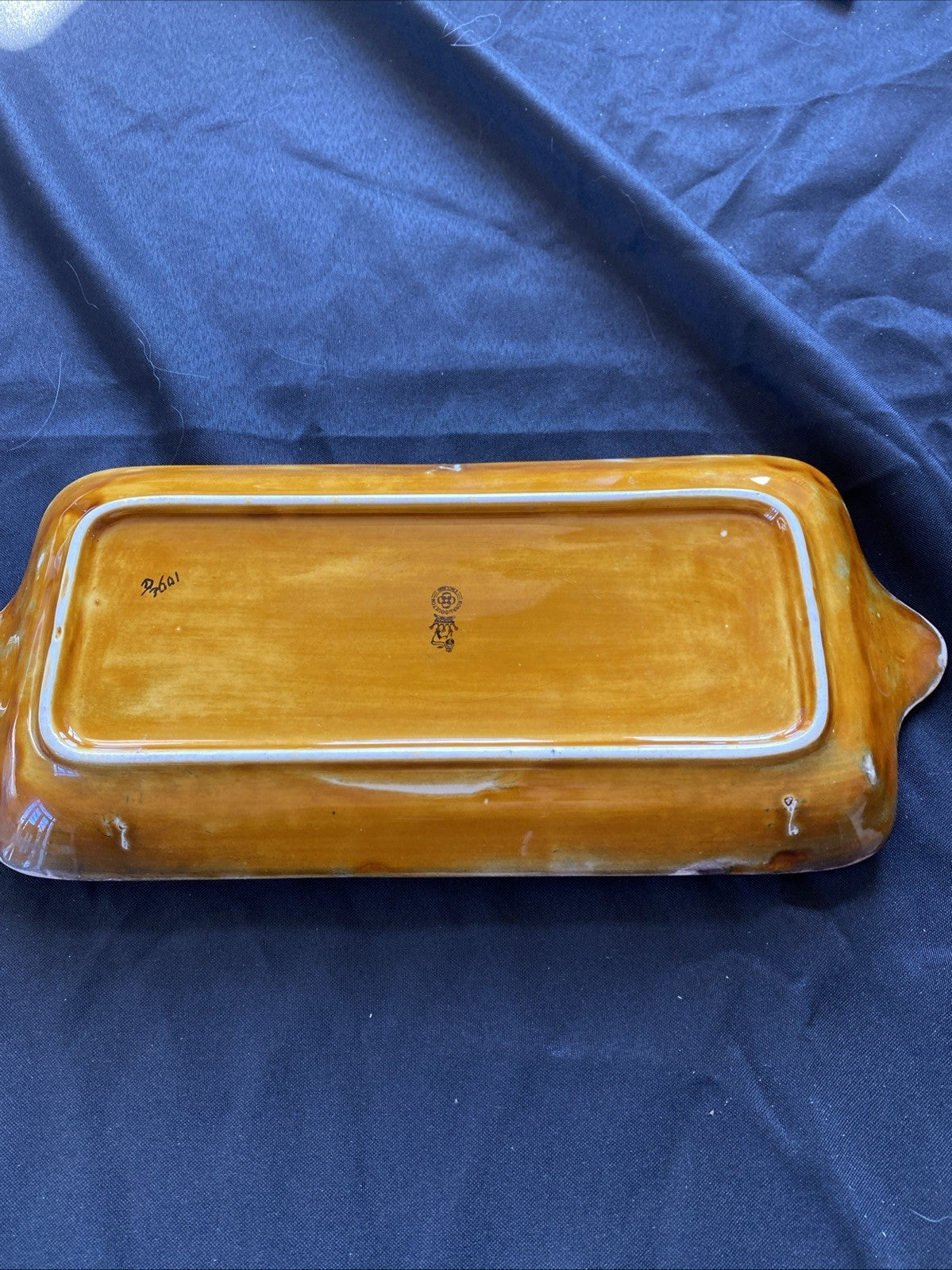 Royal Doulton RARE Silhouette series Farming ceramic tray pre 1922 - (1034)