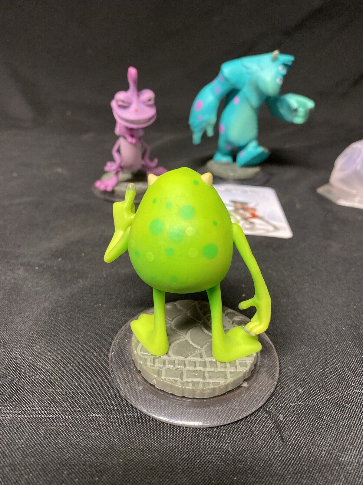 Disney Infinity 1.0 Monsters Inc. Sulley, Randy, Mike Wazowski plus crystal (5563)