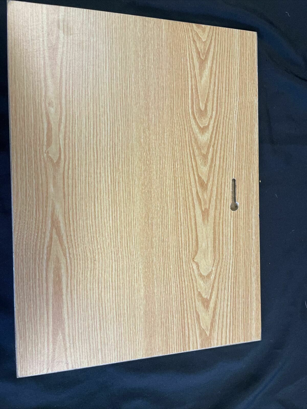 Vintage lenticular Kittens on a log on a hard board backing 39cm x 29cm - (8145)