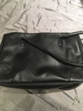MONARCH Airlines Collectible Air Host Black Leather Effect Handbag OK Condition