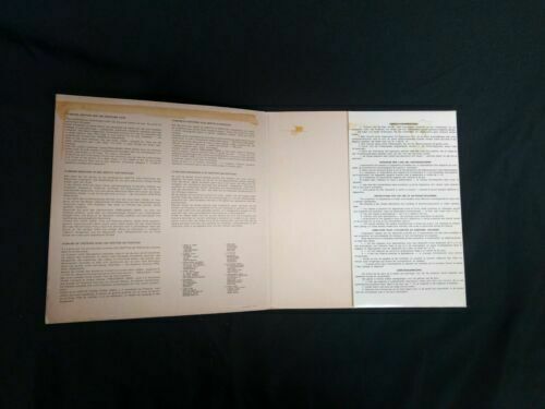 POSTOJNA CAVE - Floppy vinyl English single and 11 original slide photos (6986)