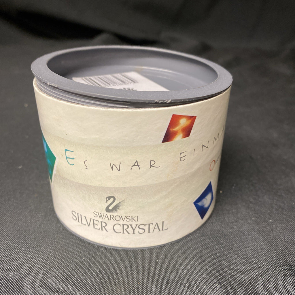 Swarovski Silver Crystal Hedgehog with Silver Whiskers 2cm Boxed -(1606)