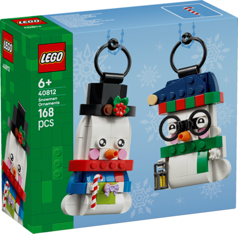 LEGO Seasonal - Christmas - Snowman Ornaments - 40812