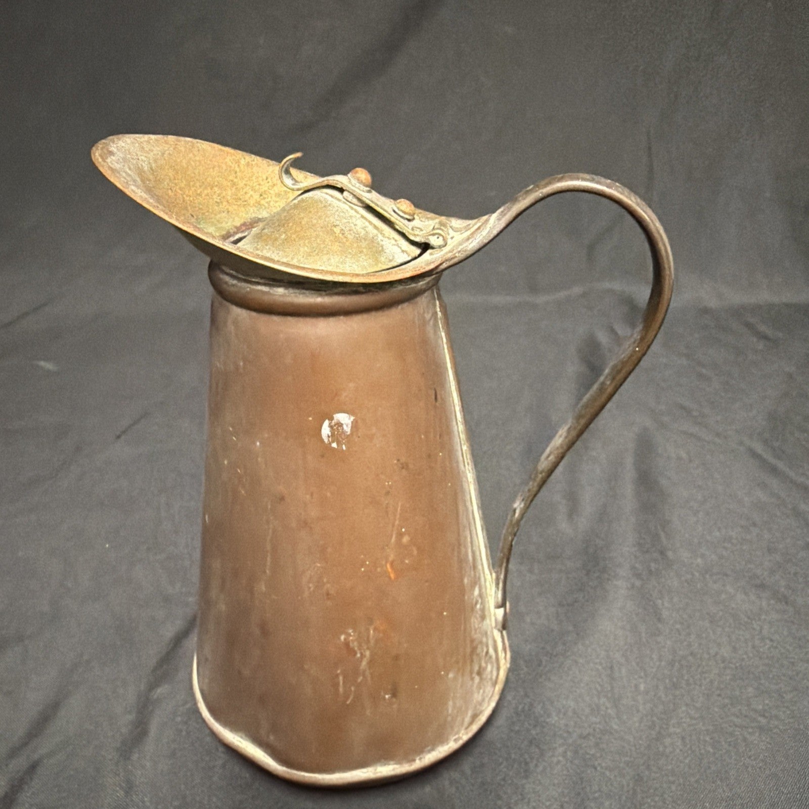 William Arthur Smith Benson WAS Benson Insulated Copper Jug 1900's (1845)