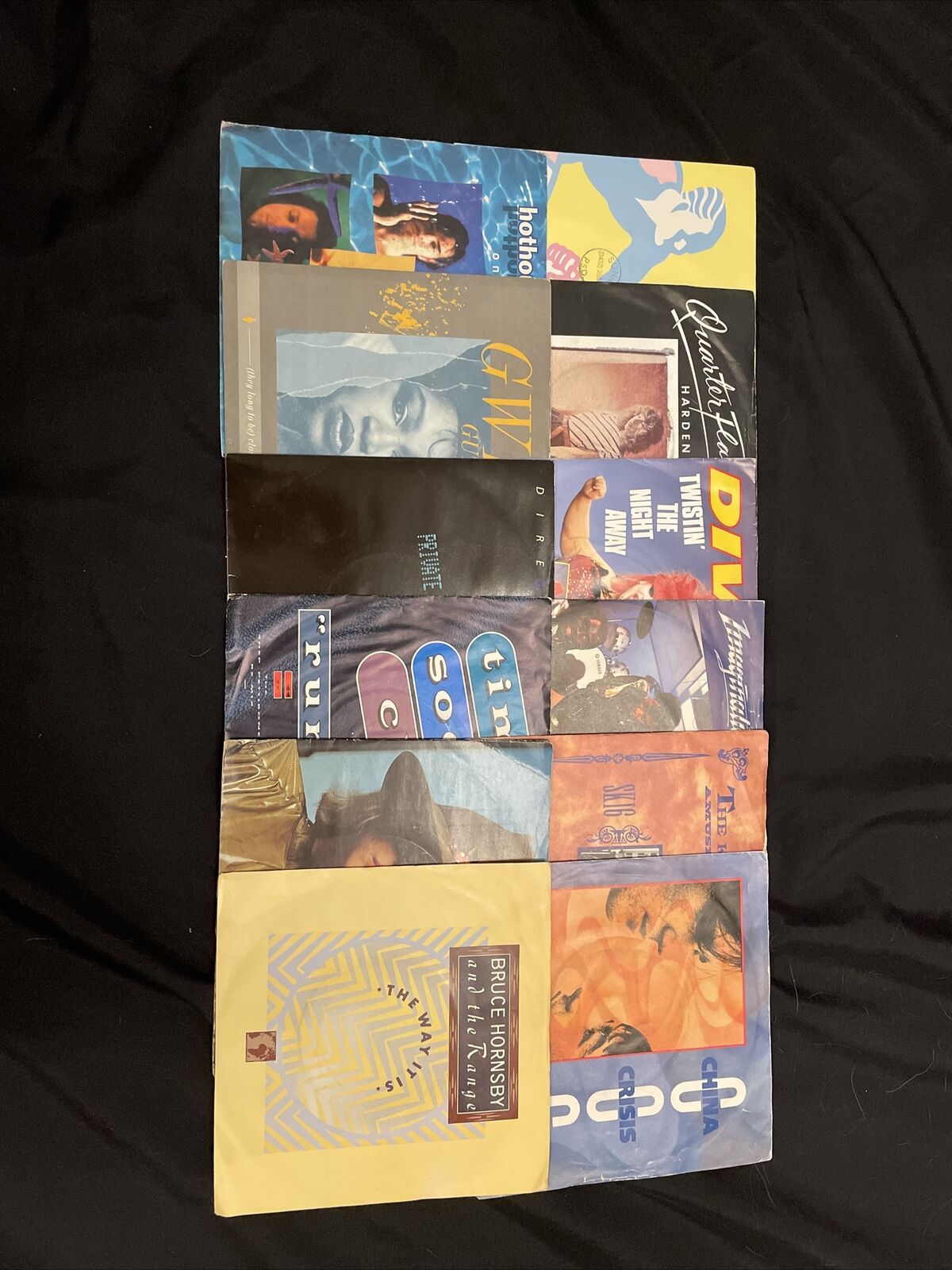 Vintage 1980's 7" Singles x12  Dire Straits Blondie China Crisis + More (8357