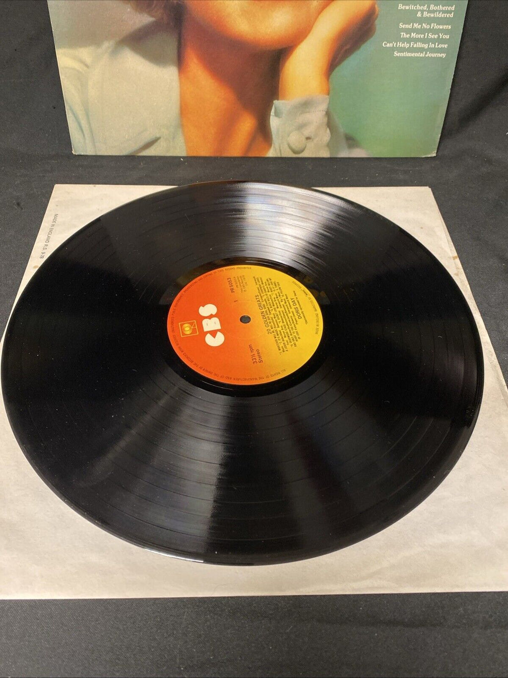 VINYL RECORD - Doris Day 20 Golden Greats 1978 Ex Cond -PR5053 -(5682)