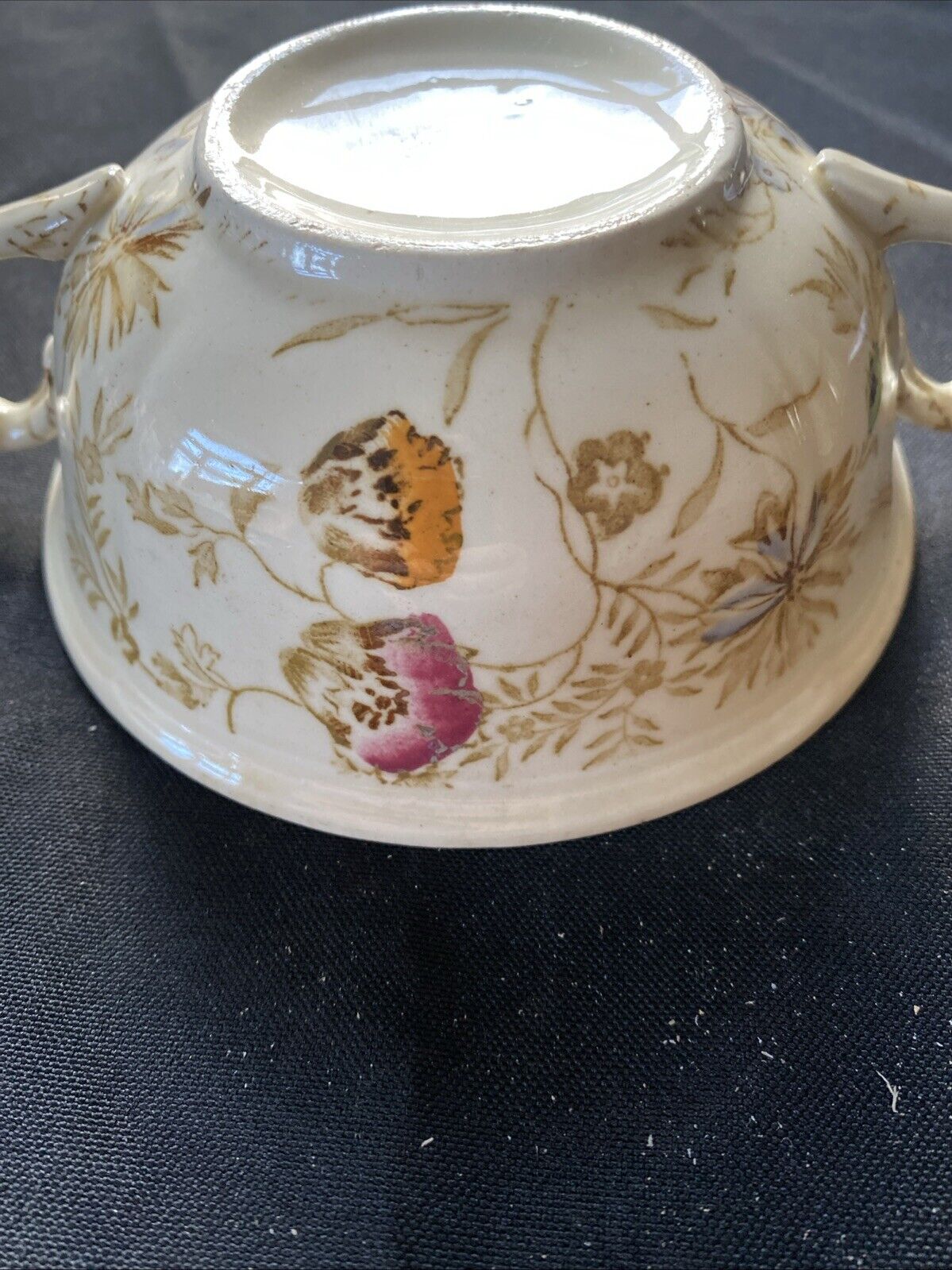 Antique Wood and Sons Poppyland Two Handled Bowl 1891-1908 (5877)