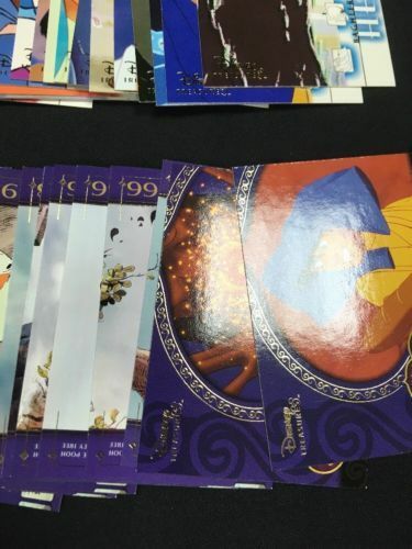 Upper Deck Disney Treasures S3 Trading cards x 47 inc Pooh Silly Aladdin -(6302
