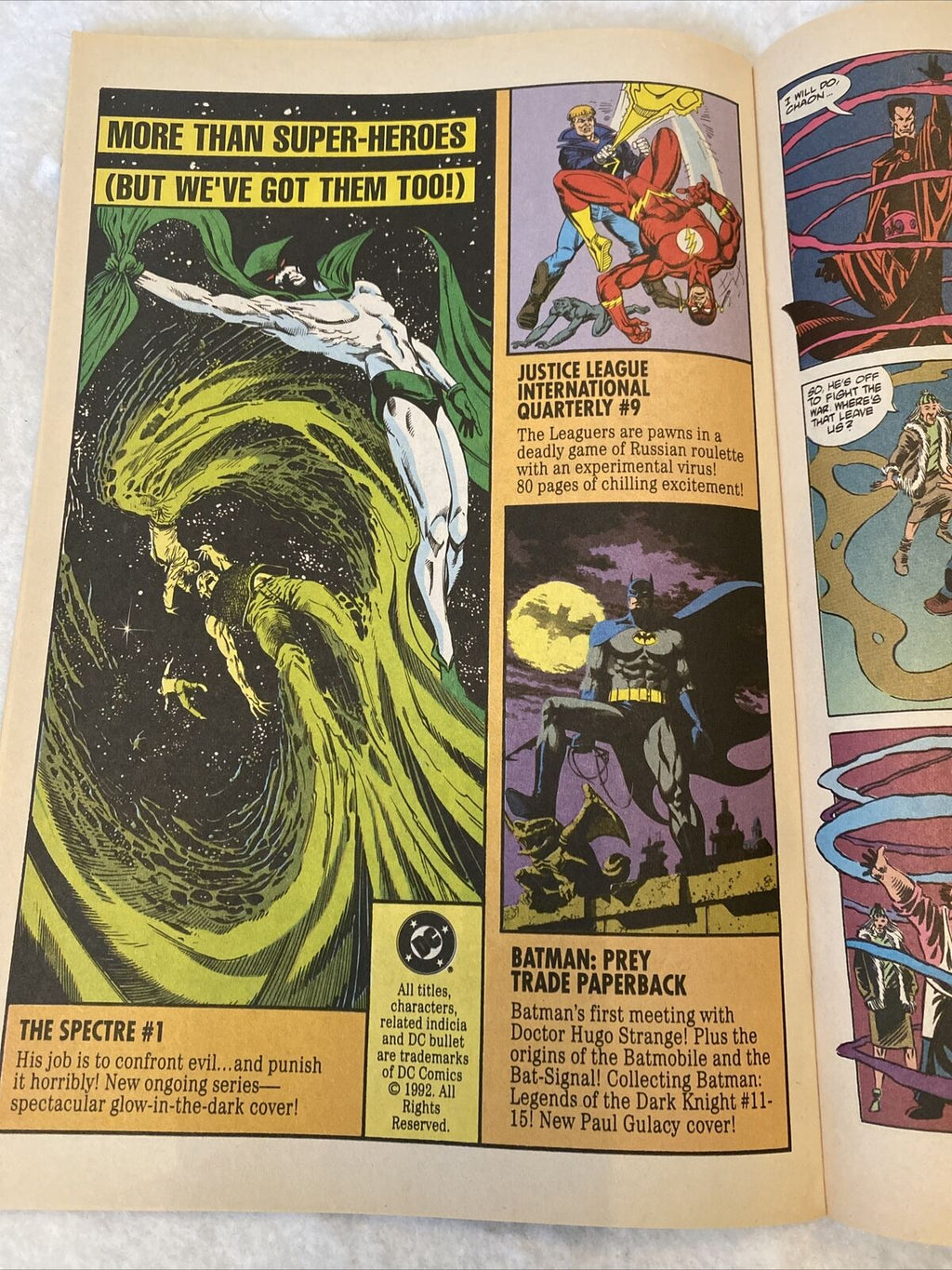 COMIC - DC Comics ARION The Immortal - Nov 1992 - Blonnjuus (8830)