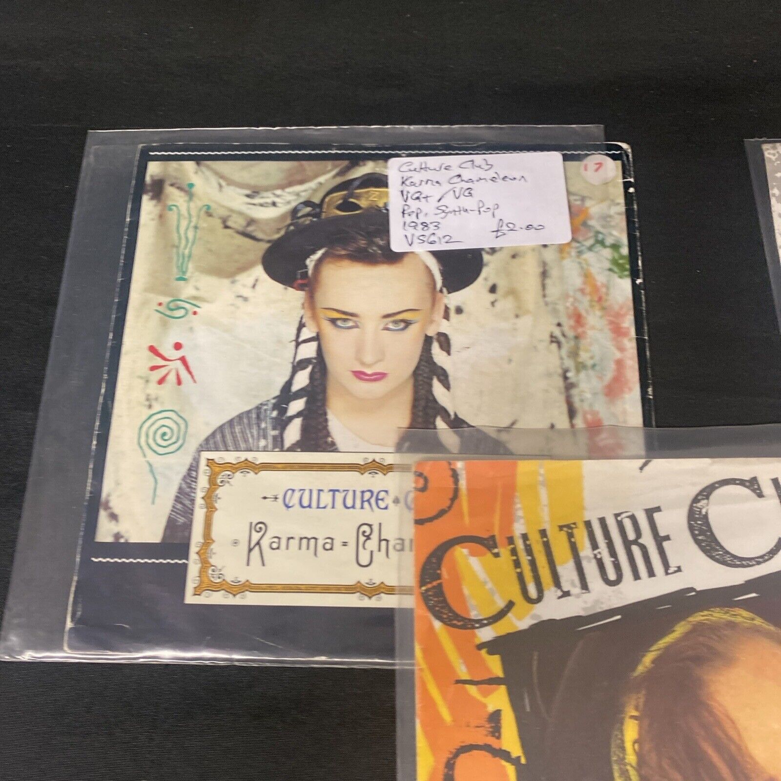 Vinyl Records 7" Singles 5 x 1980's Culture Club 5 different singles - (9514)