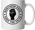 MUG Boxed Ceramic - Northern Soul Mug - Black and White Version