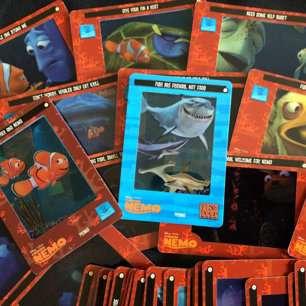 Disney Finding Nemo Filmcardz Artbox 37 cards inc 2 promos 2003 - (6749)
