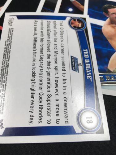 TOPPS WWE Cards 2011 Smack Down x 20 Legends x 10 Smack Down Metallic x 1 (6342)