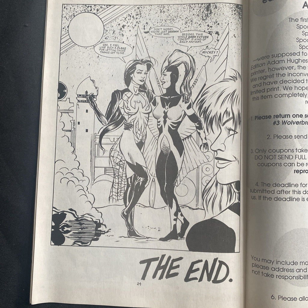 COMIC - SPOOF Comics - X-BABES 2088 - April 1993 #1 - (8780)