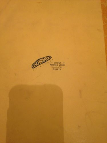 Johannes Brahms - G. Schirmer, Inc. 50 songs for voice Antique music 1937 (1473