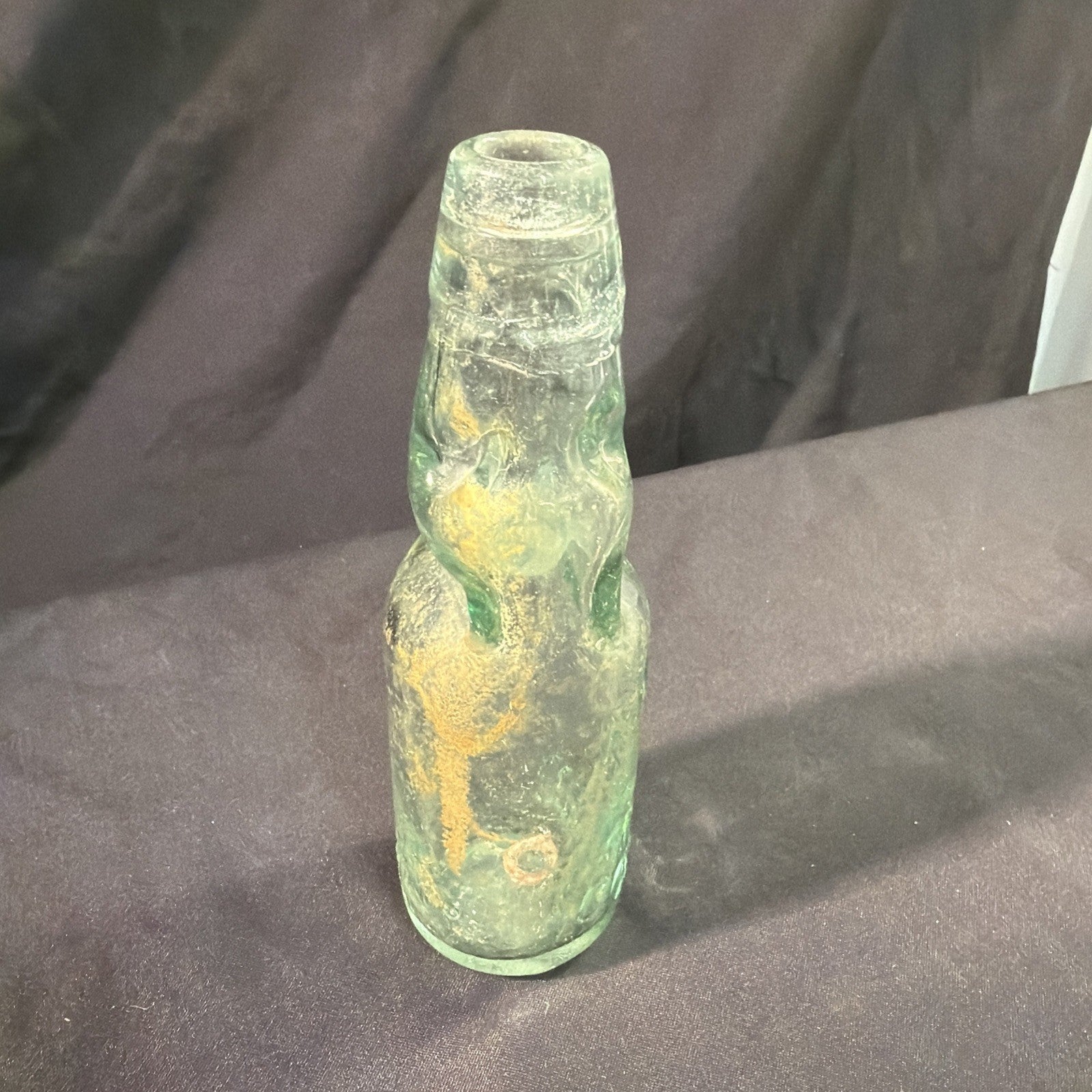 Antique Glass Bottle A.J. LEY Conway Codd 1800's 19cm tall - (2015)