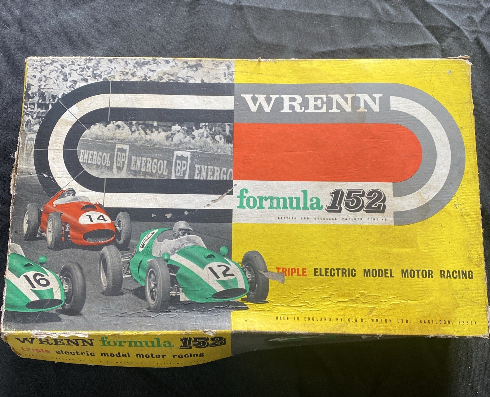 WRENN FORMULA 152 Triple Electric Model Motor Racing Toy 1960's - (1044)