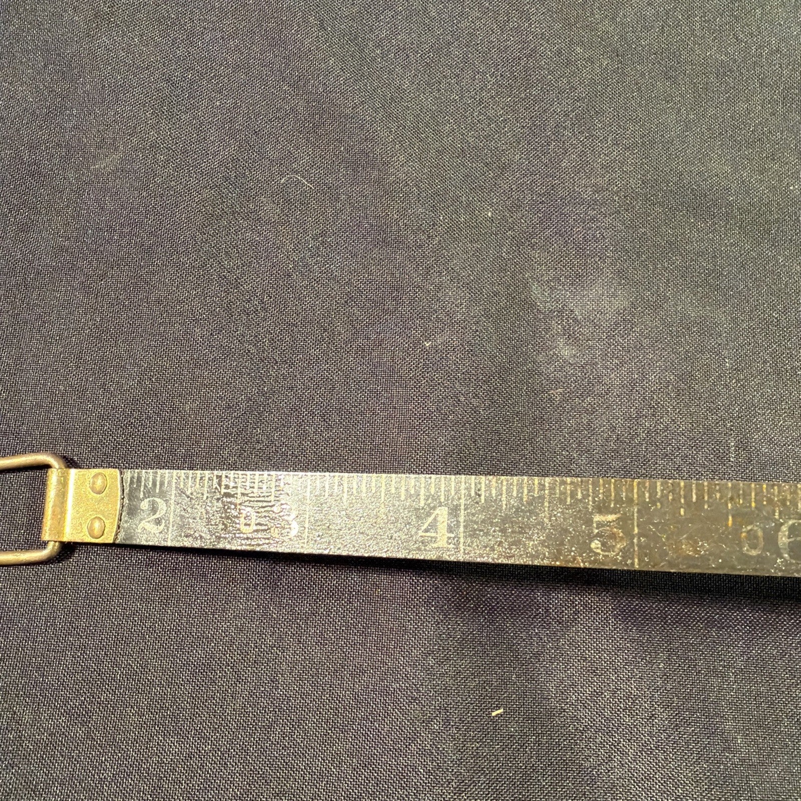 Vintage Stabila Made in Germany Brass & Steel Measuring Tape Inch's - (1991)
