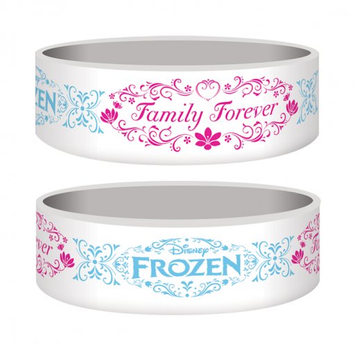 WRISTBAND 1" Silicone Junior Bracelet - DISNEY - Frozen Family Forever