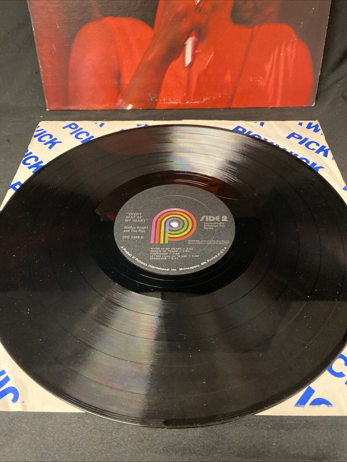 VINYL RECORD - Gladys Knight & The Pips - Every Beat of My Heart -SPC3349 (5679)