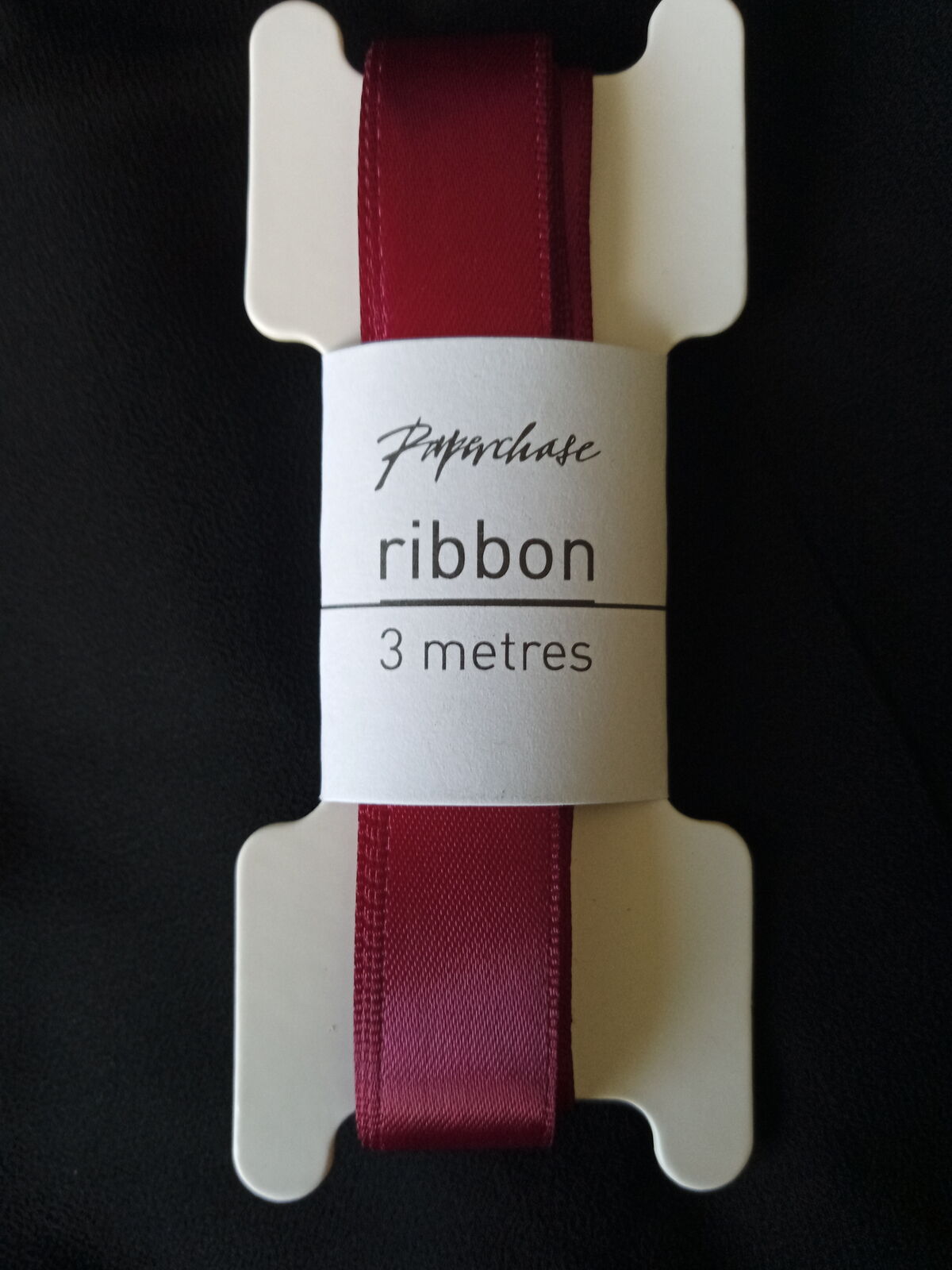 Satin Ribbon Wine 275 colour 16mm 3mtrs by Paperchase - (7117)
