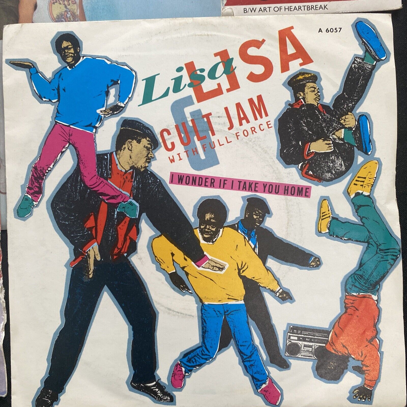 Vinyl Records 7" Singles 5x 80's Lisa Lisa Hall & Oates Johnny Hates Jazz - 9439