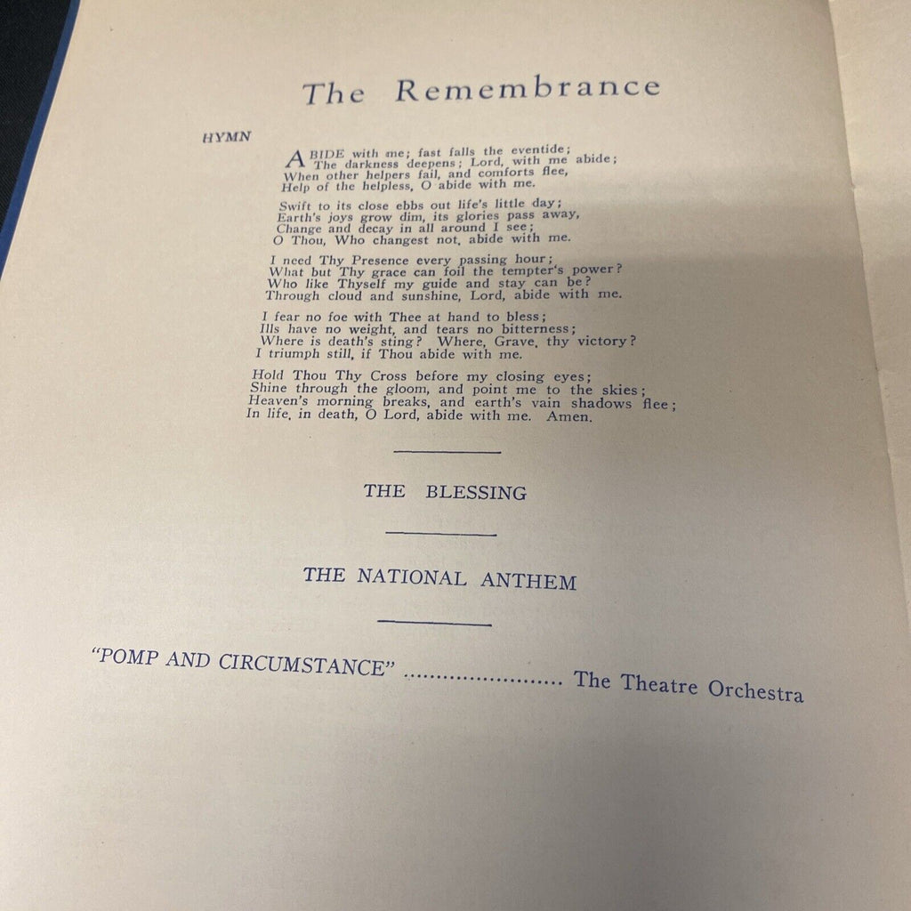Oxfordshire County British Legion Festival of Remembrance 1949 Booklet (8910)