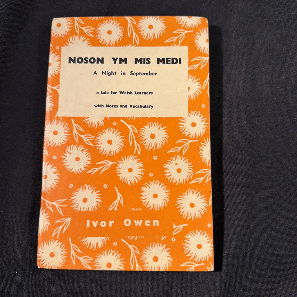 Noson Ym Mis Medi, Ivor Owen, A tale for welsh learners - Welsh Language book - (1874)