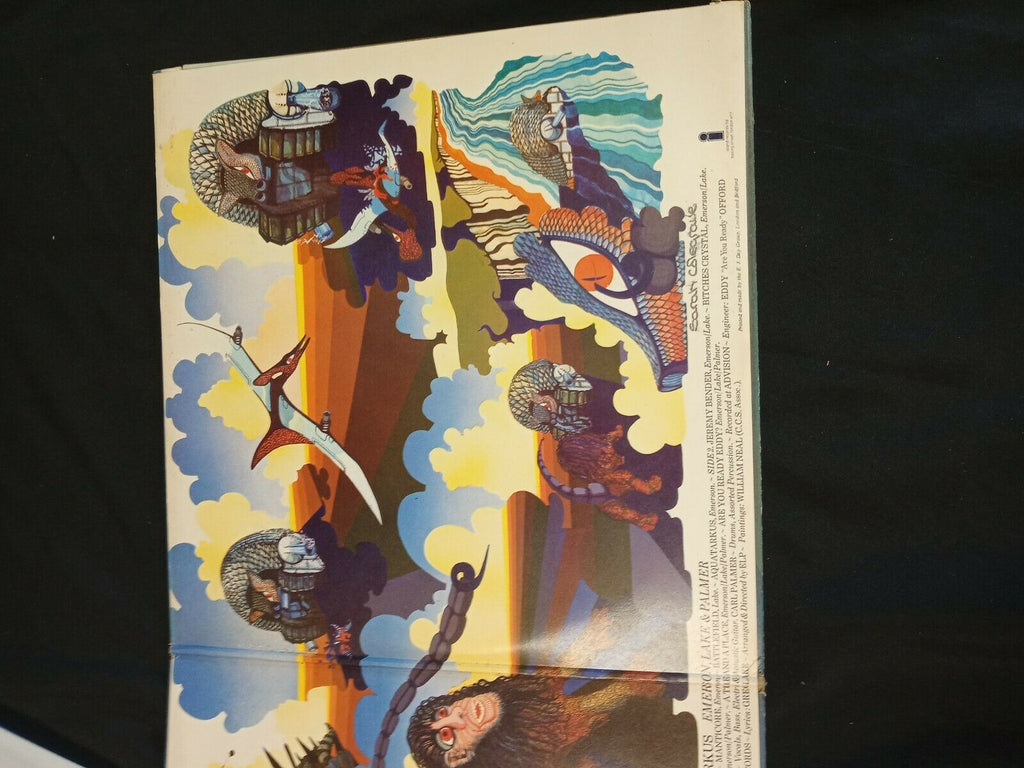 TARKUS Emerson Lake & Palmer 1st Press 1971 & Trilogy & Self titled Vinyl (7703