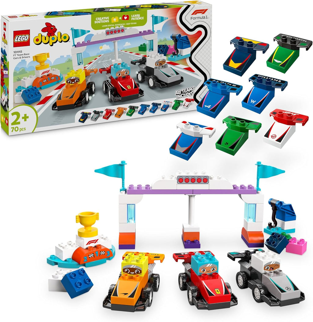 LEGO DUPLO - F1: Team Race Cars & Drivers - 10445