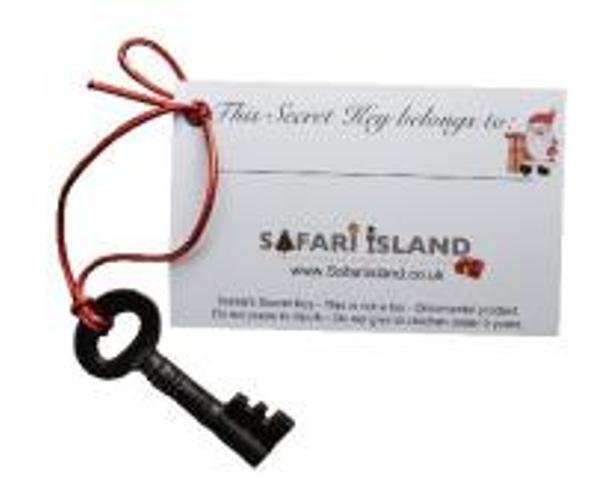 Santa's Secret Key - Genuine Old English Metal Christmas Gift Key