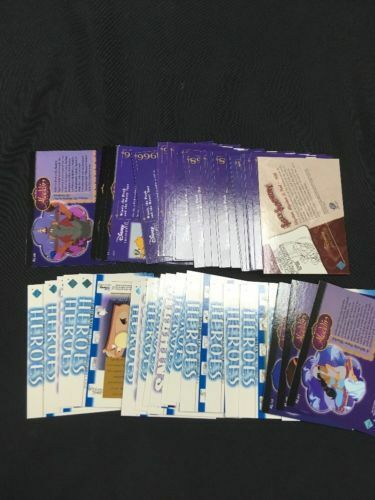 Upper Deck Disney Treasures S3 Trading cards x 47 inc Pooh Silly Aladdin -(6303