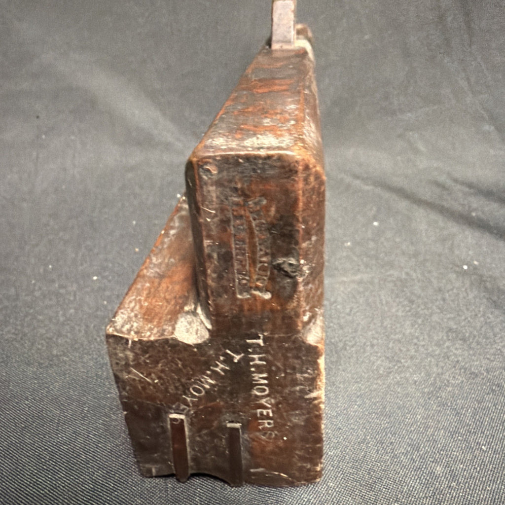 Antique British Wooden Moulding Plane 9.5" J. Clarke, Liverpool - (1940)