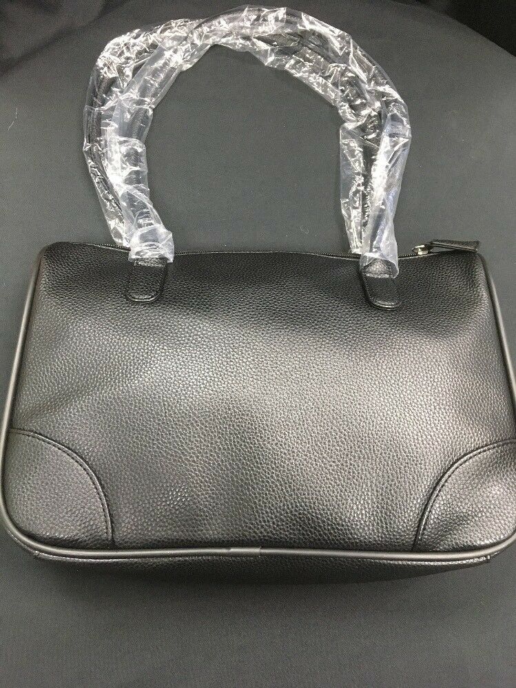 MONARCH Airlines Collectible Air Host Black Handbag NEW UNISSUED Great Handbag