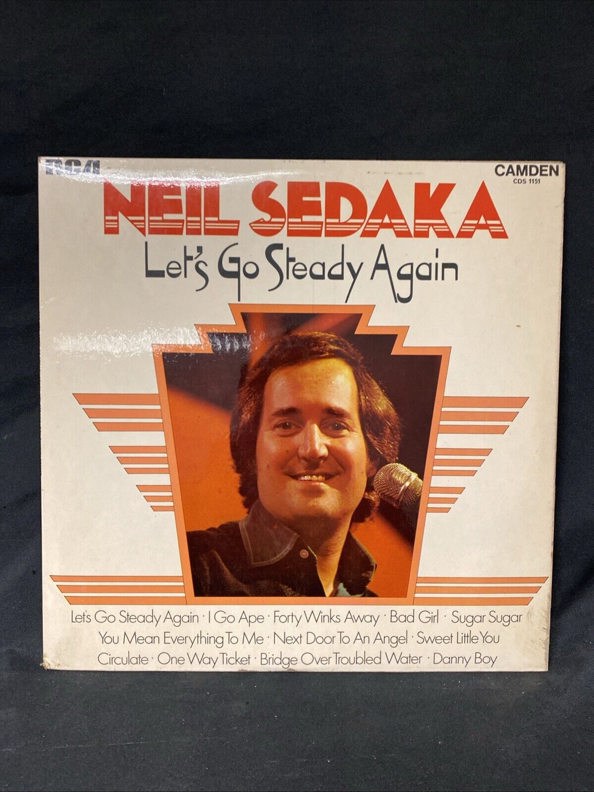 VINYL RECORD - Neil Sedaka Let's Go Steady Again - CDS1151 - (5685)