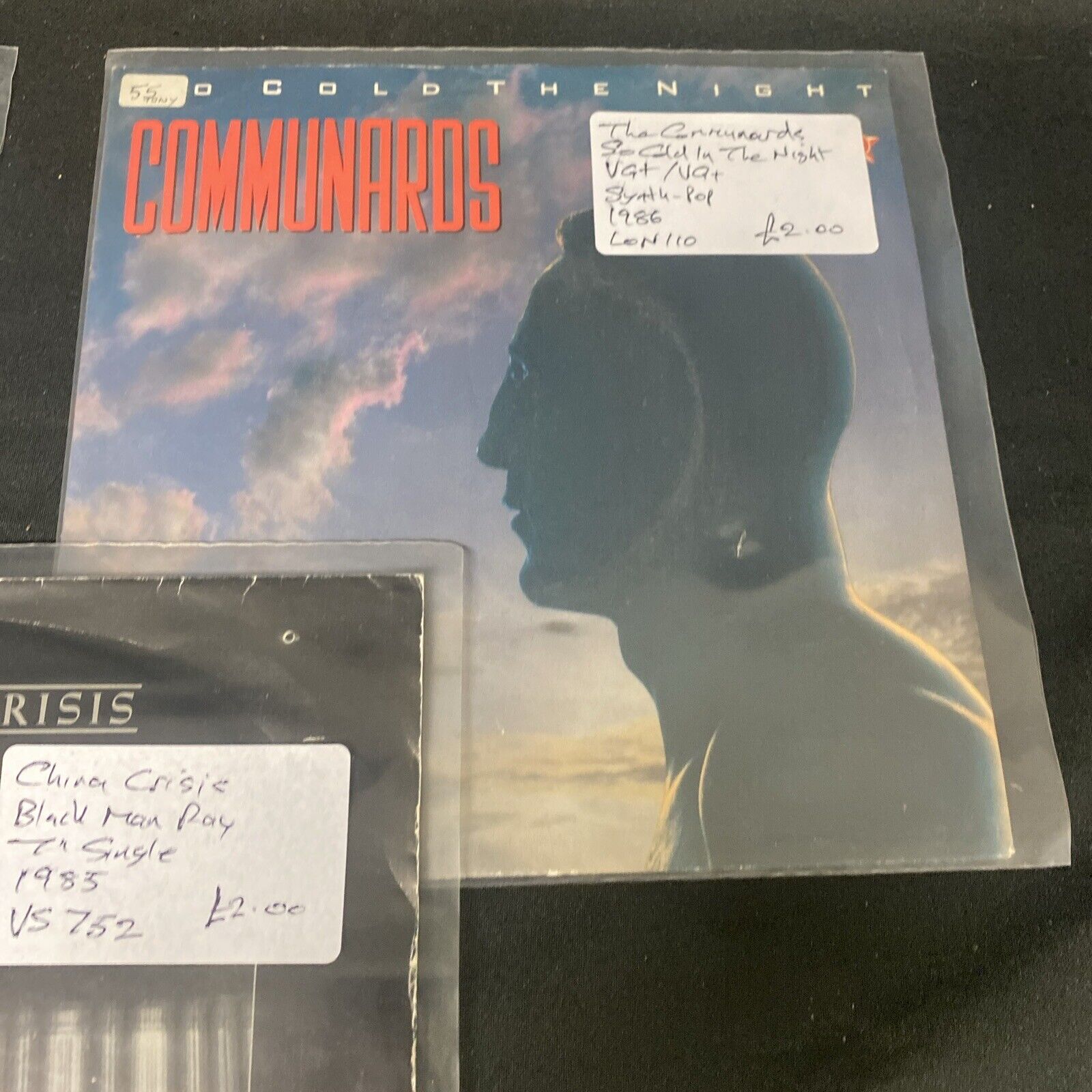 Vinyl Records 7" Singles 5 x 1980's Communards & China Crisis - (9522)