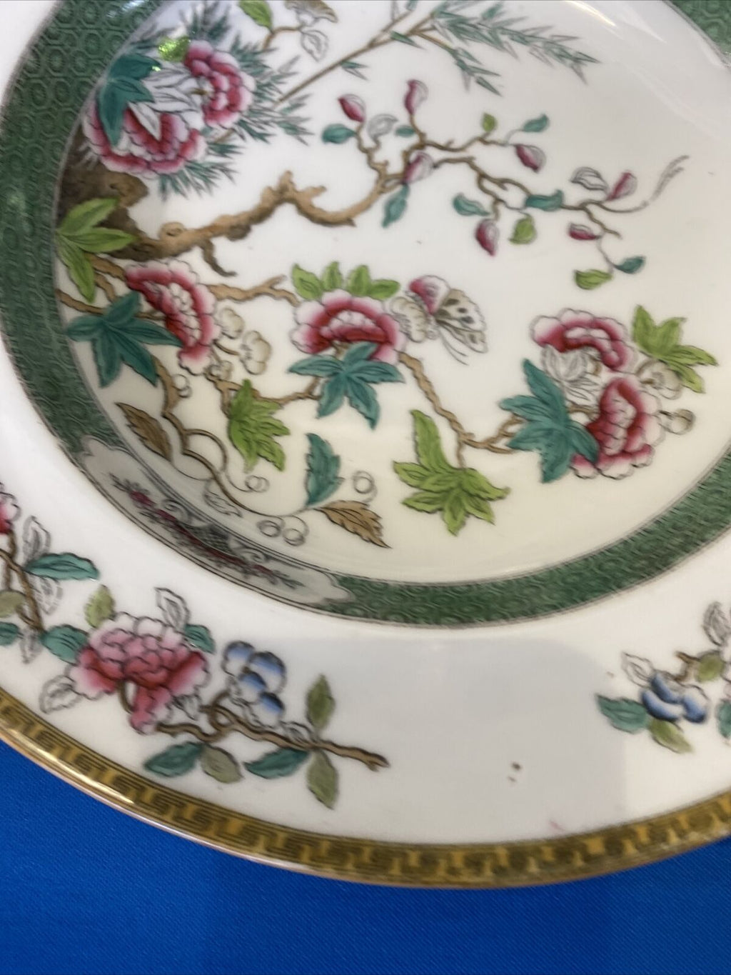Spode Copeland's China Indian Tree 25cm Large Rim Soup Bowl - (8506)