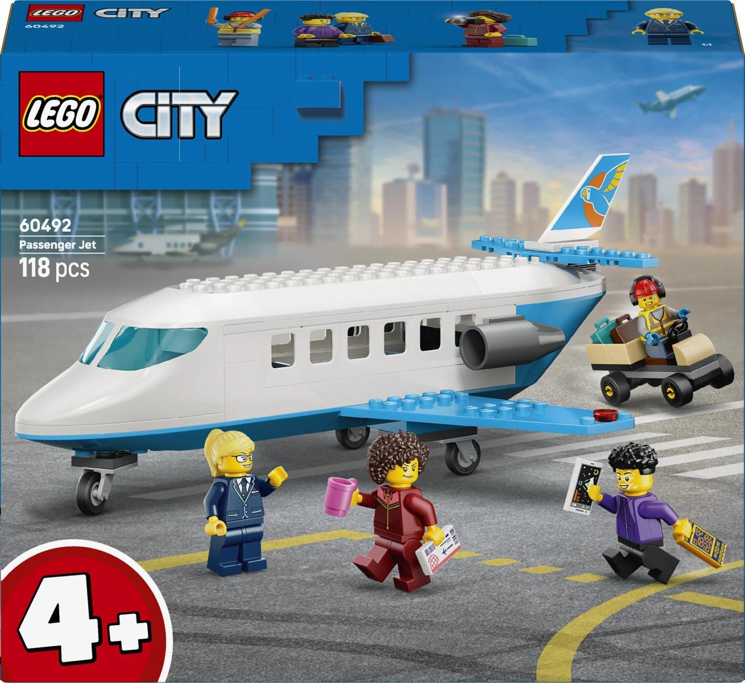 LEGO City Great Vehicles - Passenger Jet - 60492