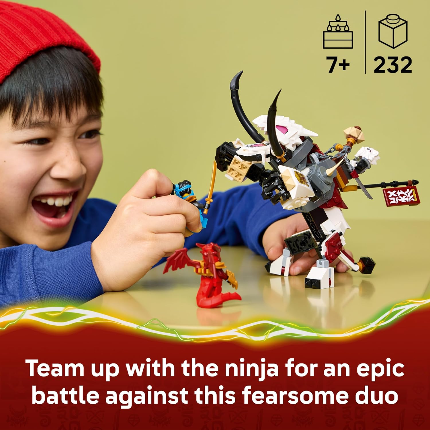 LEGO Ninjago - Zilvar and Grimtak the Dragon Beast - 71863