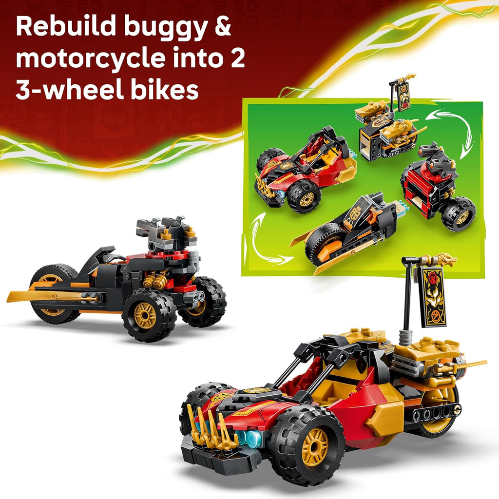 LEGO Ninjago - Kai and Cole's Combiner Vehicles - 71864