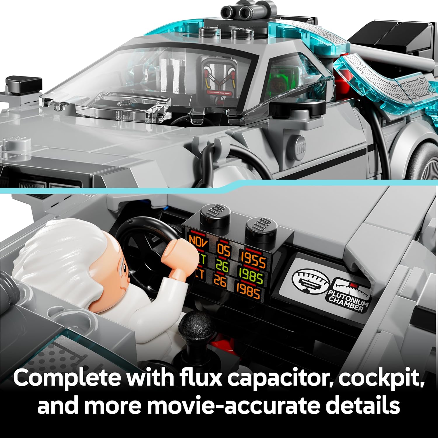 LEGO Speed Champions - Time Machine from Back to The Future - 77256