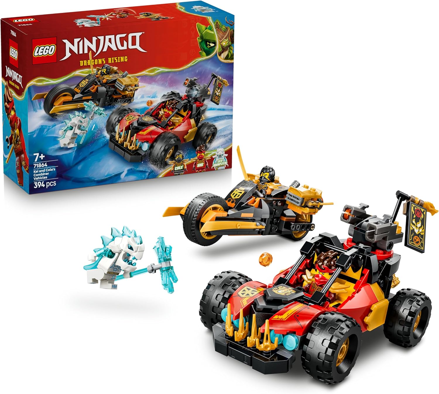 LEGO Ninjago - Kai and Cole's Combiner Vehicles - 71864