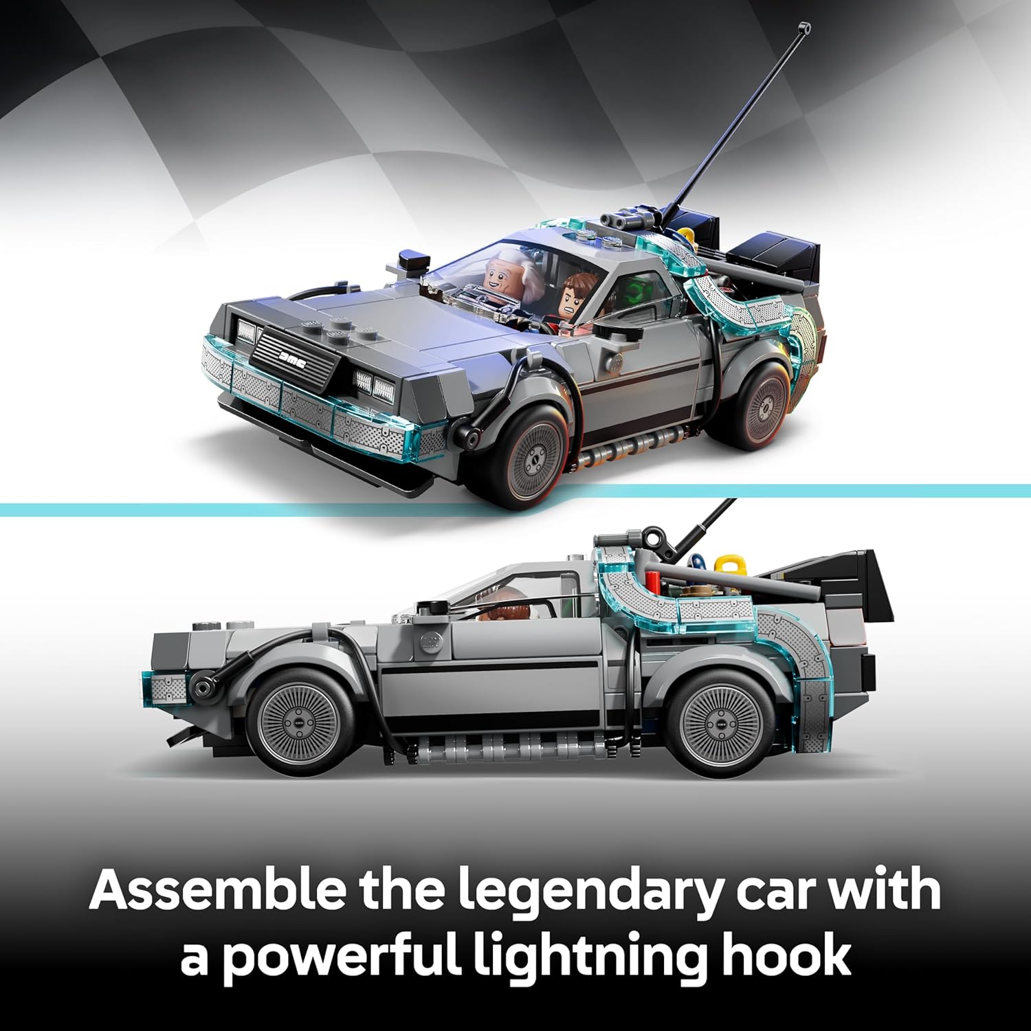 LEGO Speed Champions - Time Machine from Back to The Future - 77256