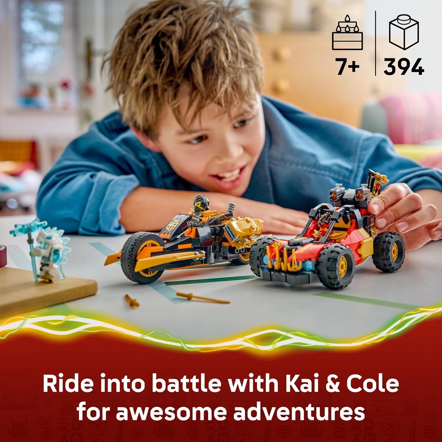 LEGO Ninjago - Kai and Cole's Combiner Vehicles - 71864