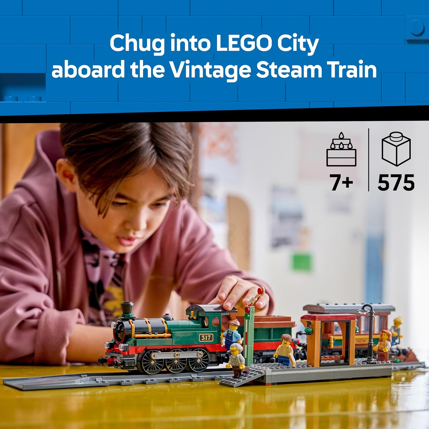 LEGO City Trains - Vintage Steam Train - 60511