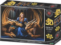 Jigsaw Puzzle 500 Pcs Prime 3D Anne Stokes - Fierce Loyalty