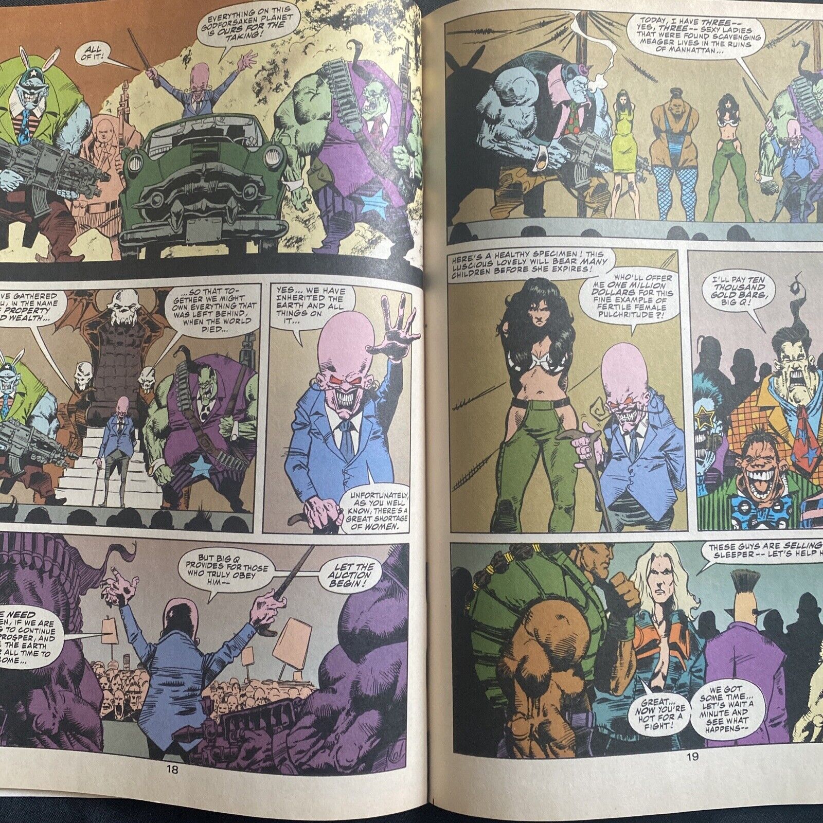 COMIC - DC Comics KAMANDI At Earth's End  Jul '93 Sleeper & Saphira Cohen (8807