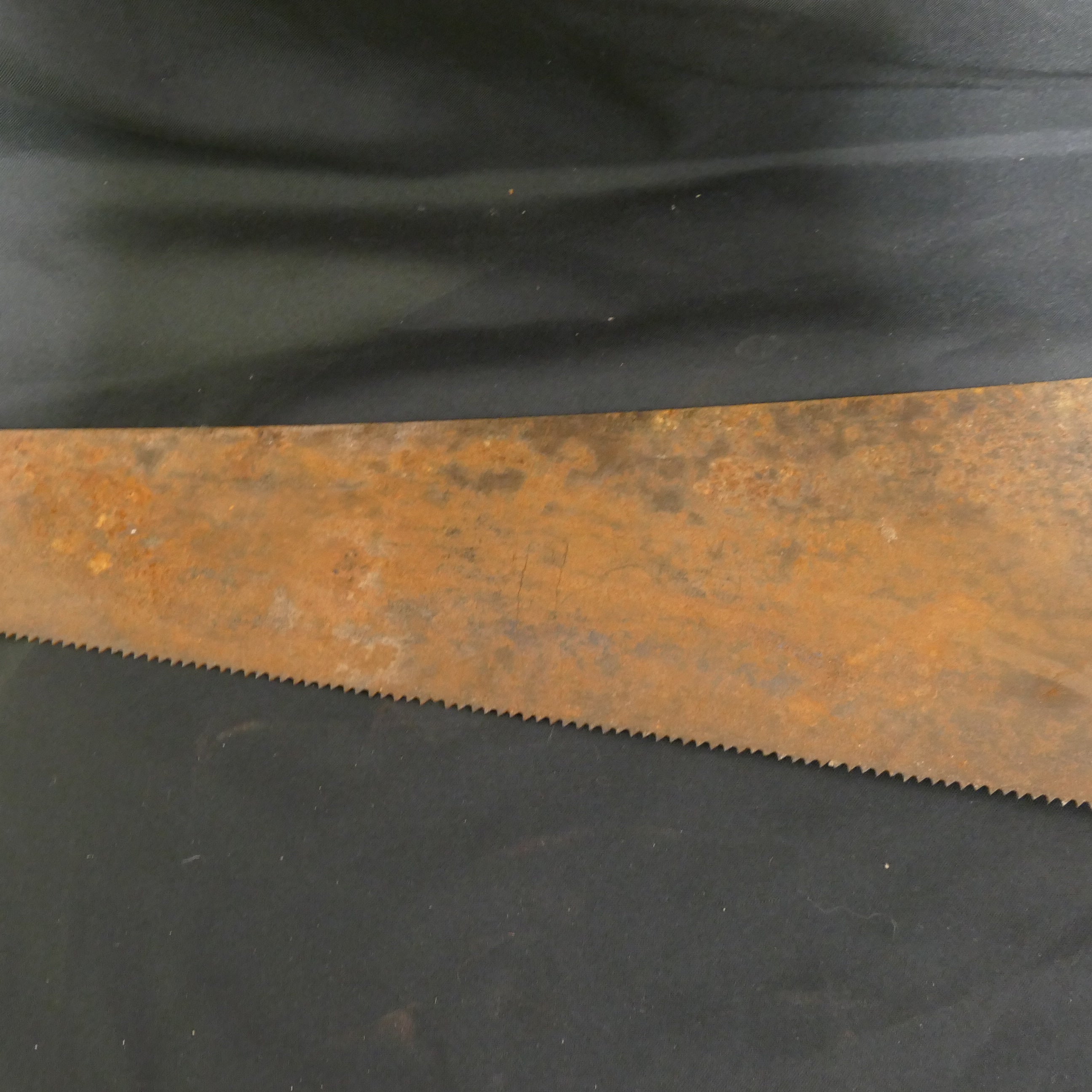 Antique Spear and Jackson saw 68cm with metal Blade Carpenters - (9296)