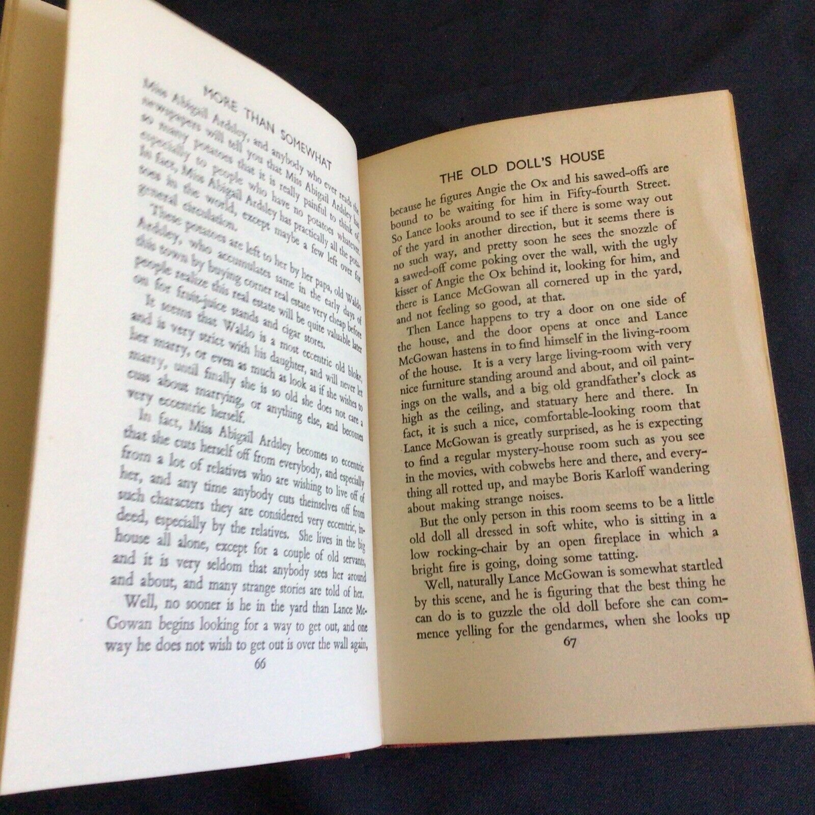 E. C. Bentley - More Than Somewhat Antique Book 1948 print - (9730)