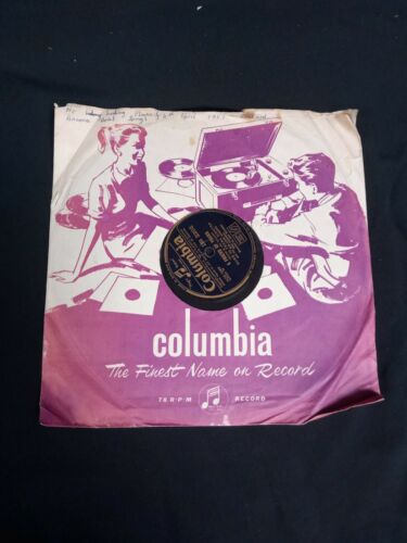 Columbia 78 RPM 10" Record Frank Sinatra Nancy & A Friend of Yours - (6973)